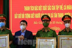 Bắc Giang khen thưởng tập thể, cá nhân phá vụ án giết 3 người trong một gia đình