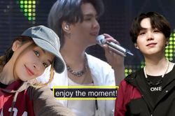 Suga (BTS) bất ngờ bắt trend 'enjoy cái moment' của Chi Pu ngay tại concert online?