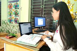 Hơn 150 cơ sở giáo dục trên địa bàn TP Việt Trì, các huyện Lâm Thao, Phù Ninh, Tam Nông và thị xã Phú Thọ chủ động triển khai dạy học trực tuyến