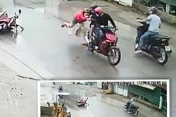 Truy xét 2 tên cướp kéo lê cô gái trên đường