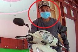 Camera ghi hình tên trộm đánh cắp xe máy trong nhà dân