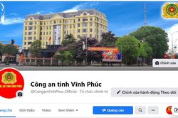 Fanpage Công an tỉnh Vĩnh Phúc bị hacker tấn công, đổi tên