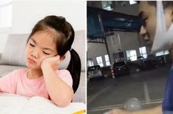 Nổi cáu vì dạy con học mãi không xong, người cha quát con đến trật khớp hàm, phải cấp cứu