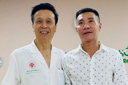 Thần sắc NSND Công Lý khi về nhà, vợ kém 15 tuổi đính chính thời gian nằm viện của chồng