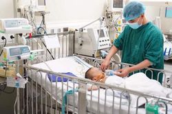 Đắp lá cây chữa mụn nhọt, bé trai 20 tháng tuổi bị hoại tử bộ phận sinh dục