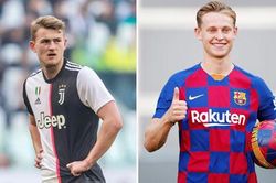 Juventus dùng De Ligt để đổi lấy De Jong
