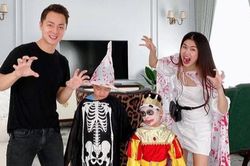 Dàn sao Vbiz cùng gia đình rộn ràng đón Halloween