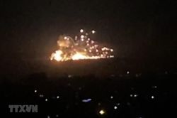 Syria đáp trả vụ tấn công bằng tên lửa của Israel vào thủ đô Damascus