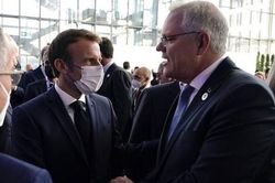 Dư âm AUKUS: Tổng thống Pháp và Thủ tướng Australia nói điều trái ngược ở Rome