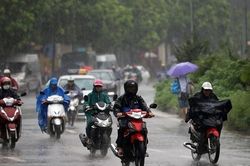 Mưa rét liên tục cuối tháng 10 là hiện tượng hiếm gặp