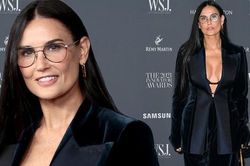 Minh tinh Demi Moore diện mốt khoe nội y, trẻ đẹp ở tuổi 59