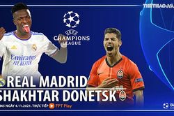 Soi kèo nhà cái Real Madrid vs Shakhtar Donetsk. Nhận định, dự đoán bóng đá Cúp C1 (00h45, 4/11)