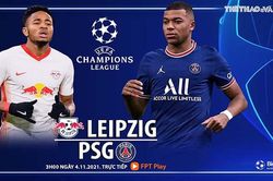 Soi kèo nhà cái Leipzig vs PSG. Nhận định, dự đoán bóng đá Cúp C1 (3h00, 4/11)