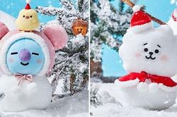 Ngắm bộ sưu tập búp bê BT21 'đẹp xỉu' phiên bản Giáng sinh về BTS