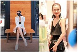 Hà Tăng lộ vòng 1 trễ nải khác hẳn 'màn hình phẳng' năm nào