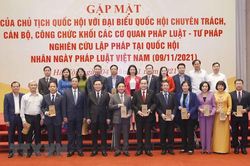 Cán bộ làm công tác xây dựng pháp luật phải có bản lĩnh
