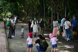 Người dân Sài Gòn háo hức đến chơi Thảo Cầm Viên ngày mở cửa trở lại