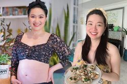 Mẹ bầu chất nhất showbiz Việt, diện croptop khoe bụng