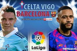 Soi kèo nhà cái Celta Vigo vs Barcelona. Nhận định, dự đoán bóng đá La Liga (22h15, 6/11)
