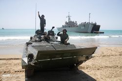 Quân đội Iran triển khai tập trận quy mô lớn trên biển Oman