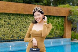 Hoa hậu Phan Hoàng Thu diện váy bó khoe đường cong nhưng nhẫn kim cương 1 tỷ mới là tâm điểm
