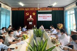 Huyện ủy Đạ Tẻh kiểm tra việc thực hiện nhiệm vụ chính trị năm 2021 đối với Đảng ủy các xã, thị trấn