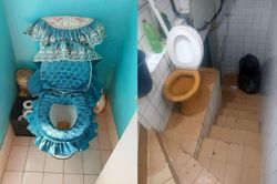 'Mở mang tầm mắt' với các kiểu thiết kế nhà vệ sinh không bao giờ đụng hàng