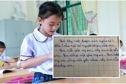 Viết đoạn văn ngắn tả về mẹ, bé gái tiểu học khiến dân mạng cười ngất vì 5 câu như 1