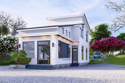 10 mẫu nhà cấp 4 gác lửng vừa sang vừa thoáng lên ngôi dịp cuối năm