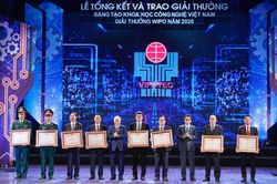 45 công trình nhận Giải thưởng Sáng tạo khoa học - công nghệ Việt Nam, Giải thưởng WIPO năm 2020