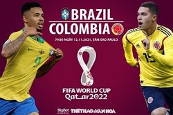 Soi kèo nhà cái Brazil vs Colombia. Nhận định, dự đoán bóng đá World Cup 2022 (7h30, 12/11)