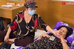 Nghệ sĩ Phi Phụng, Phương Dung thăm Hoàng Lan, tiết lộ sức khỏe nữ nghệ sĩ yếu hơn trước