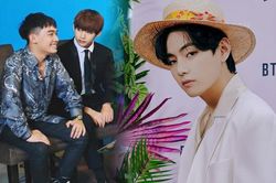 V (BTS) đầy căng thẳng, nhìn chằm chằm vào nam nghệ sĩ Việt: Hóa ra lý do đằng sau lại vô cùng ấm áp