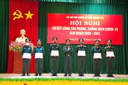 Bộ CHQS tỉnh sơ kết công tác phòng, chống COVID-19