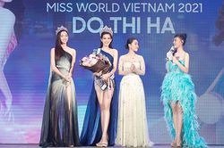 Hoa hậu Đỗ Hà chính thức nhận sash Miss World Vietnam 2021