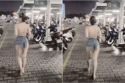 Bị 'ném đá' vì mặc quần ngắn hở nửa mông ra đường, cô gái bốp chát trả lời khiến dân tình choáng váng