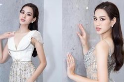 Hoa hậu Đỗ Thị Hà được khen xinh như công chúa trong 2 mẫu váy sẽ mang tới Miss World 2021