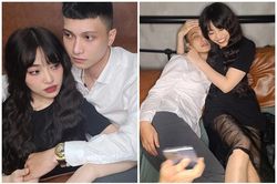 Hậu ly hôn, vợ cũ Vinh Râu lộ ảnh ôm ấp đàn ông lạ