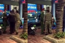Nhân viên nhà hàng chém gục khách trên phố Nguyễn Thị Định