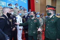 Việt Nam lần đầu tiên ra mắt Đội Công binh tham gia hoạt động gìn giữ hòa bình