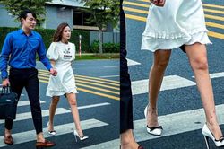 Midu khiến dân tình hốt hoảng với đôi chân đầy vết sẹo, trông rất mất thẩm mỹ