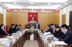 Lãnh đạo tỉnh Lào Cai và Lai Châu bàn phương án đầu tư Dự án xây dựng hầm đường bộ qua đèo Hoàng Liên