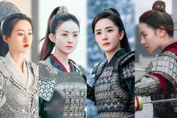 Triệu Lệ Dĩnh, Dương Mịch, Nhiệt Ba và dàn mỹ nhân Cbiz 'đọ khí chất' trong bộ giáp chiến