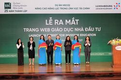 Ra mắt trang Web giáo dục nhà đầu tư