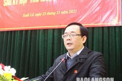 Đoàn ĐBQH tỉnh tiếp xúc cử tri tại Cao LộcTin khácPhấn đấu bệnh viện luôn là 'vùng xanh' trong phòng chống dịchThông báo nội dung kỳ họp thứ sáu (kỳ họp chuyên đề) HĐND tỉnh khóa XVII, nhiệm kỳ 2021- 2026