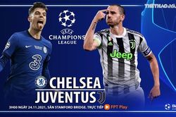 Soi kèo nhà cái Chelsea vs Juventus. Nhận định, dự đoán bóng đá Cúp C1 (3h00, 24/11)