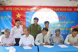 Cam Lộ: 100% xã, thị trấn được công nhận đạt tiêu chuẩn 'An toàn về an ninh trật tự'