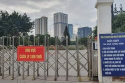 Bốn người dương tính SARS-CoV-2 đi dạo, Công viên Cầu Giấy bị phong tỏa
