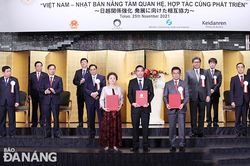 Đà Nẵng trao biên bản ghi nhớ, hợp tác đầu tư với Tập đoàn Sumitomo và BRG