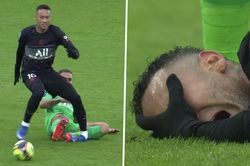 Neymar chấn thương kinh hoàng